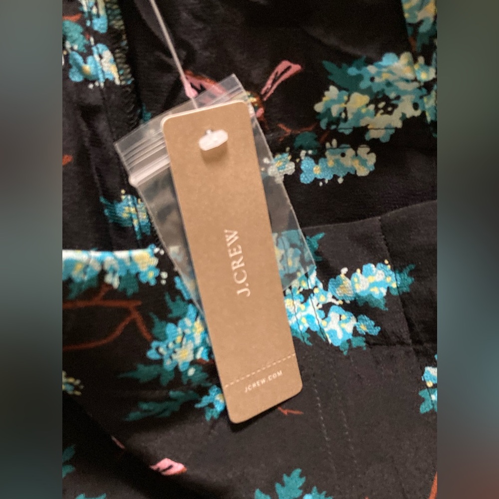 J crew women’s design pattern silk bottoms - Picture 7 of 8